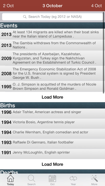 118,000 Today in History Events, Holidays, Births