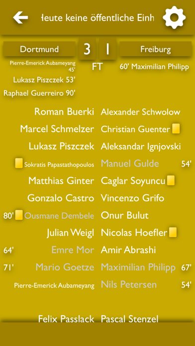 Screenshot #3 pour ATN - Alle Nachrichten für Borussia Dortmund
