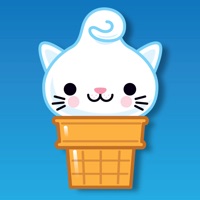 Kitty Cones app icon - Stickers app for iPhone