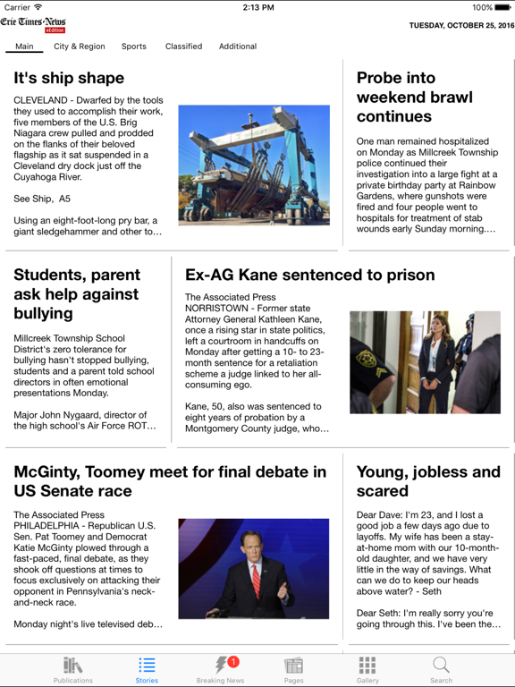 Screenshot #6 pour My News...On the Go