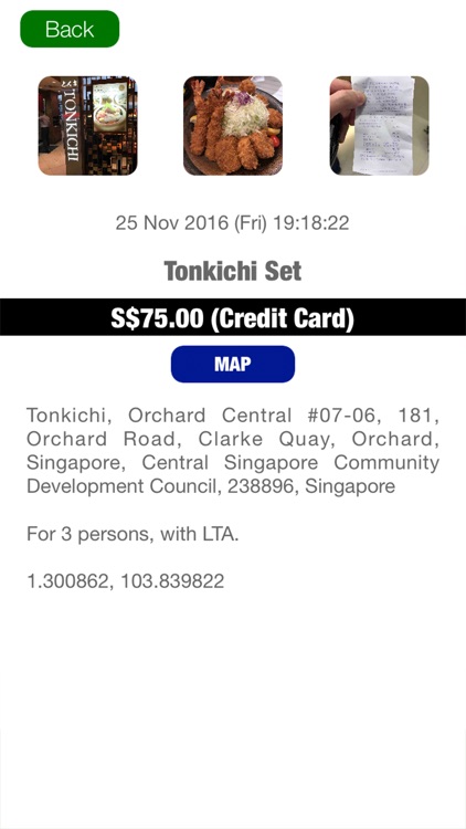 Expense Tracker - Shop, Product and Receipt Photos