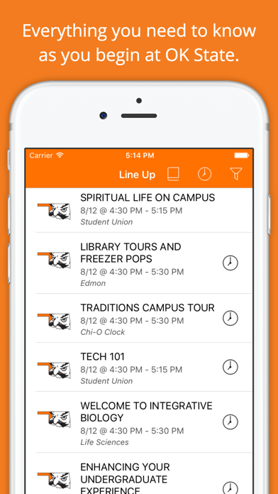 How to cancel & delete Oklahoma State New Student Orientation and Enrollment from iphone & ipad 1