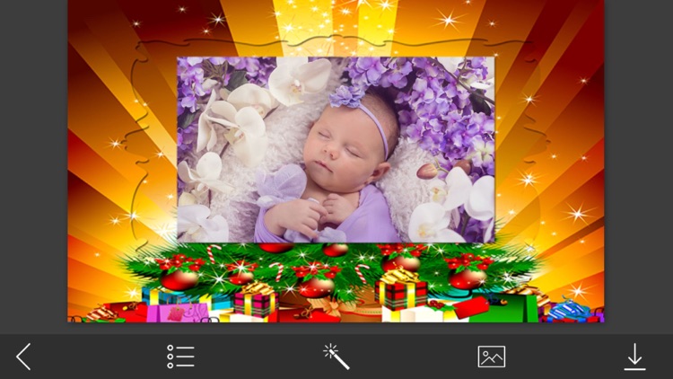 Creative Xmas Photo Frame - Picture Editor