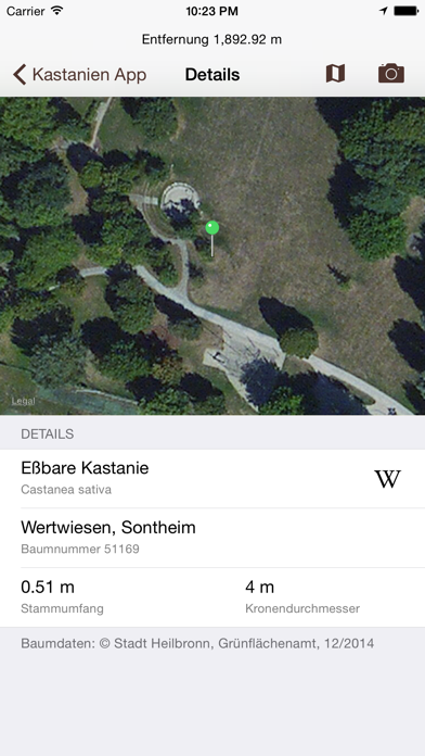 Screenshot #2 pour Kastanien App
