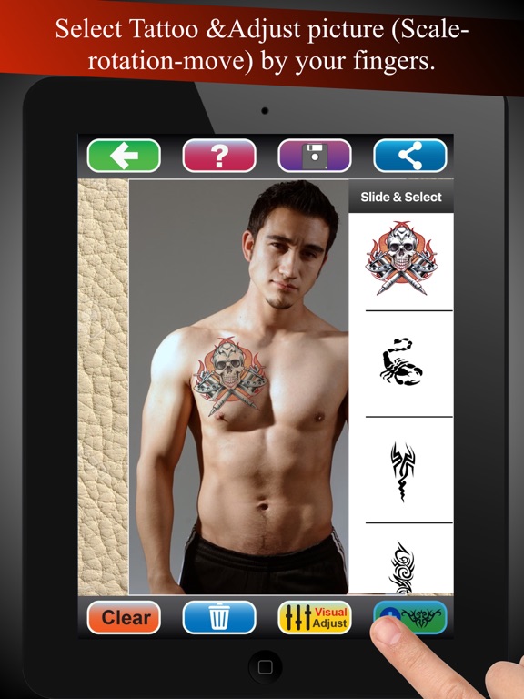 Screenshot #6 pour Tatouage éditeur de photos