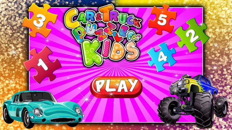 Car & Truck Puzzle for Kids- Educational Game