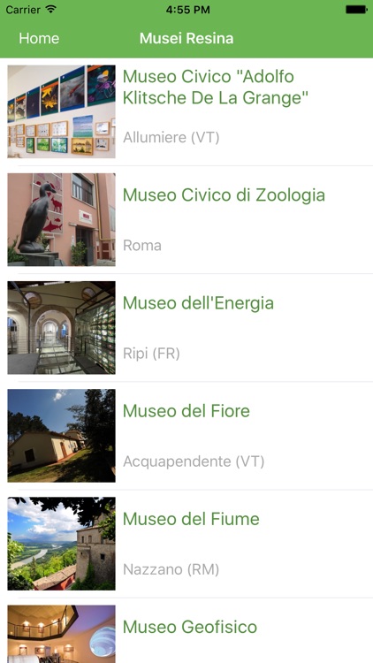 Sistema museale RESINA