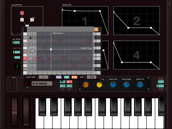 Screenshot #6 pour DXi FM synthesizer