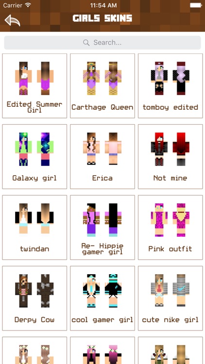 Girl Skins Pro - Best Collection for MCPC & PE