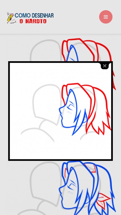 Tutorial de Desenhos de Naruto screenshot-3