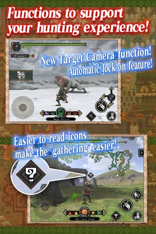 MONSTER HUNTER FREEDOM UNITE for iOS screenshot 3