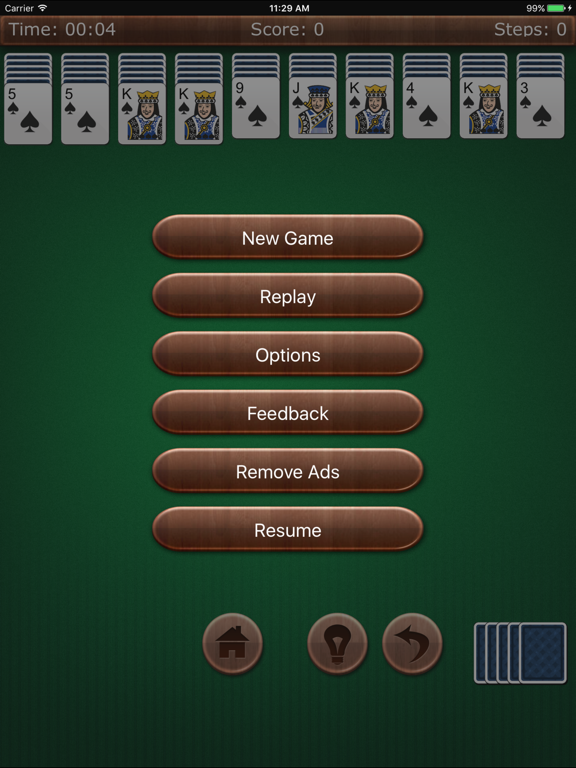 Screenshot #5 pour Spider Solitaire HD+