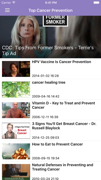 Cancer Research News & Prevention Info Pro screenshot-4