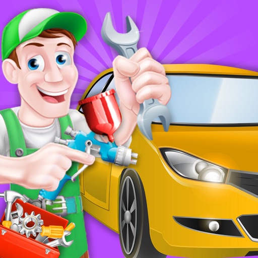 Car Wash Salon cleaning and washing simulator icon