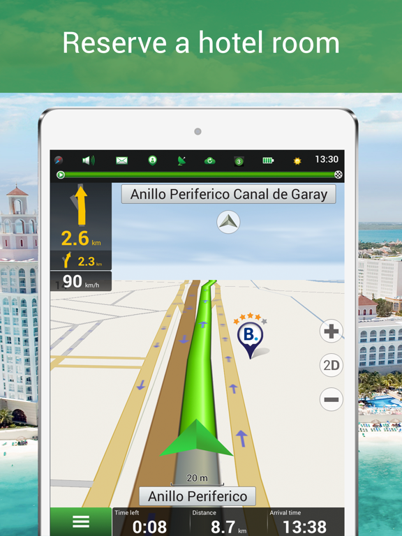 Screenshot #6 pour Navitel Navigator Mexico - navegación GPS, mapas