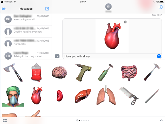 Screenshot #1 for Surgeon Simulator Stickers