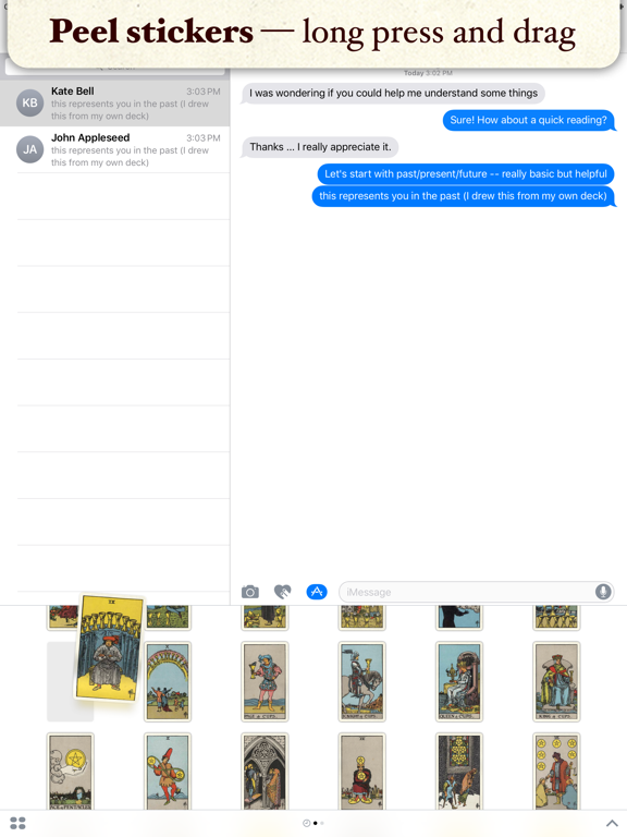 Screenshot #5 pour Beautiful Tarot Stickers