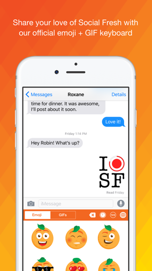Freshmoji by Social Fresh(圖1)-速報App