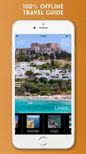 Rhodes Travel Guide and Offline City Map screenshot #1 for iPhone