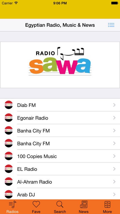 Egyptian All Radio, Music & News Free Download