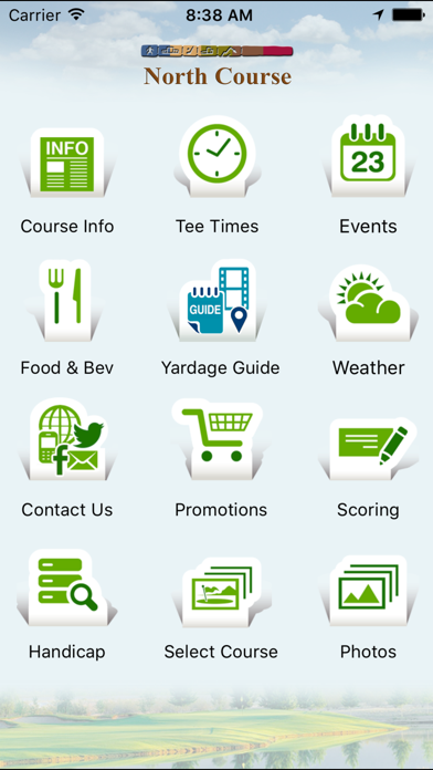 Talking Stick Golf iPhone screenshot 1 - Sports app