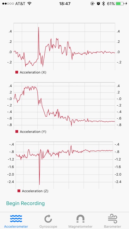 Gyro - Record Device Motion Data