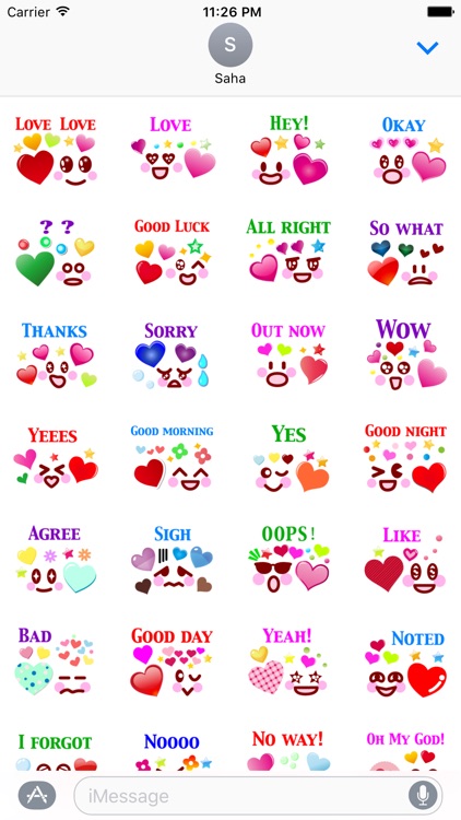 Say It Stickers Pack