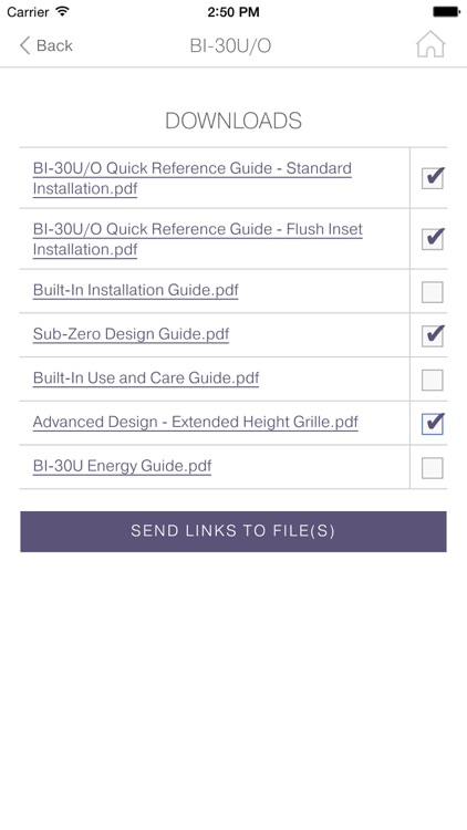Sub-Zero and Wolf Spec App screenshot-4