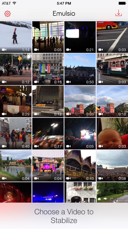 Emulsio - Powerful Video Stabilization screenshot-0