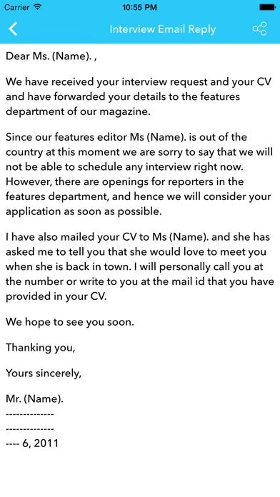 Screenshot #1 pour Email Writing Pro