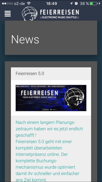 Screenshot #2 pour Feierreisen Mobile