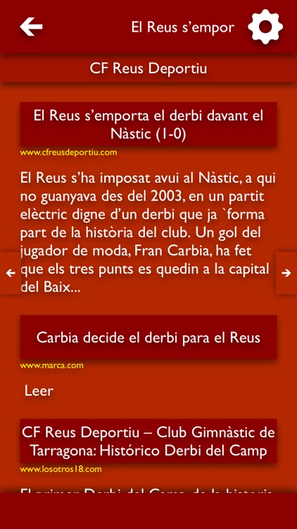 TLN - Todas Las Noticias del CF Reus Deportiu