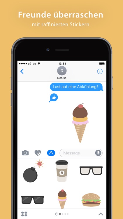 Hipster Sticker Pack - iMessage screenshot-3