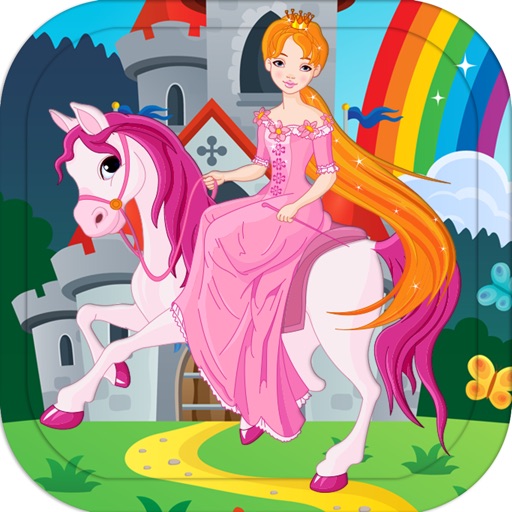 Math Games Princess Fairy Images for 1st Grade Kid iOS App