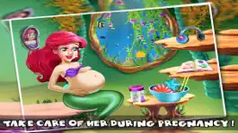 Game screenshot Mermaid Pregnancy Checkup-Baby Care And Checkup apk