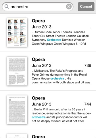 Opera Magazine screenshot 4