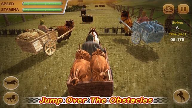 Horse Cart Racing Derby 3D(圖2)-速報App
