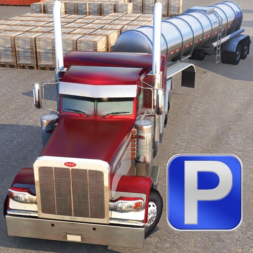 3D Semi Truck Parking Simulator 2017 iOS App