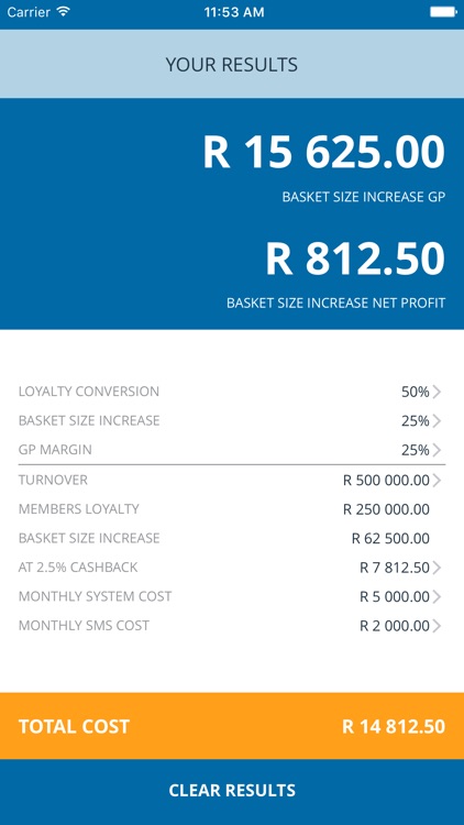 IntelliAcc Growth Calculator