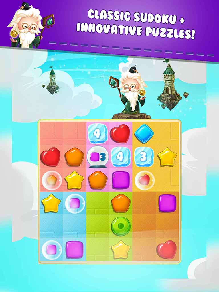Sudoku Candy Witch: Mind Puzzles & Patterns Solver
