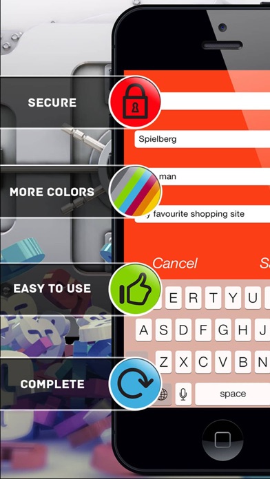 Password Protection Pro (secure your codes and your passwords) Screenshot 3