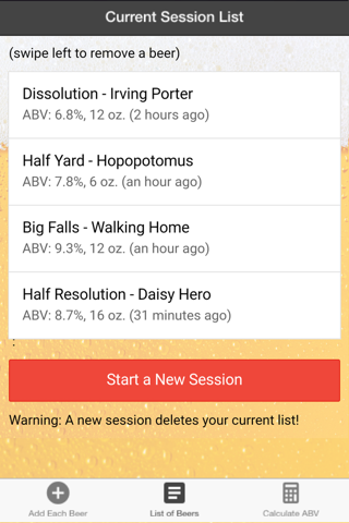 Counting Cans - Craft Beer ABV Calculator screenshot 2