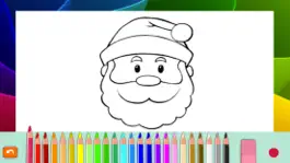 Game screenshot Santa Claus Christmas coloring book! For kids hack