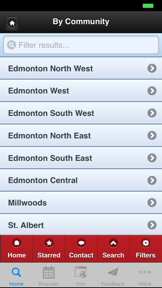 The Edmonton Real Estate App screenshot