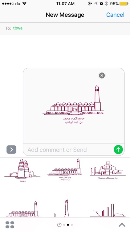 Qatar Tourism Authority Stickers