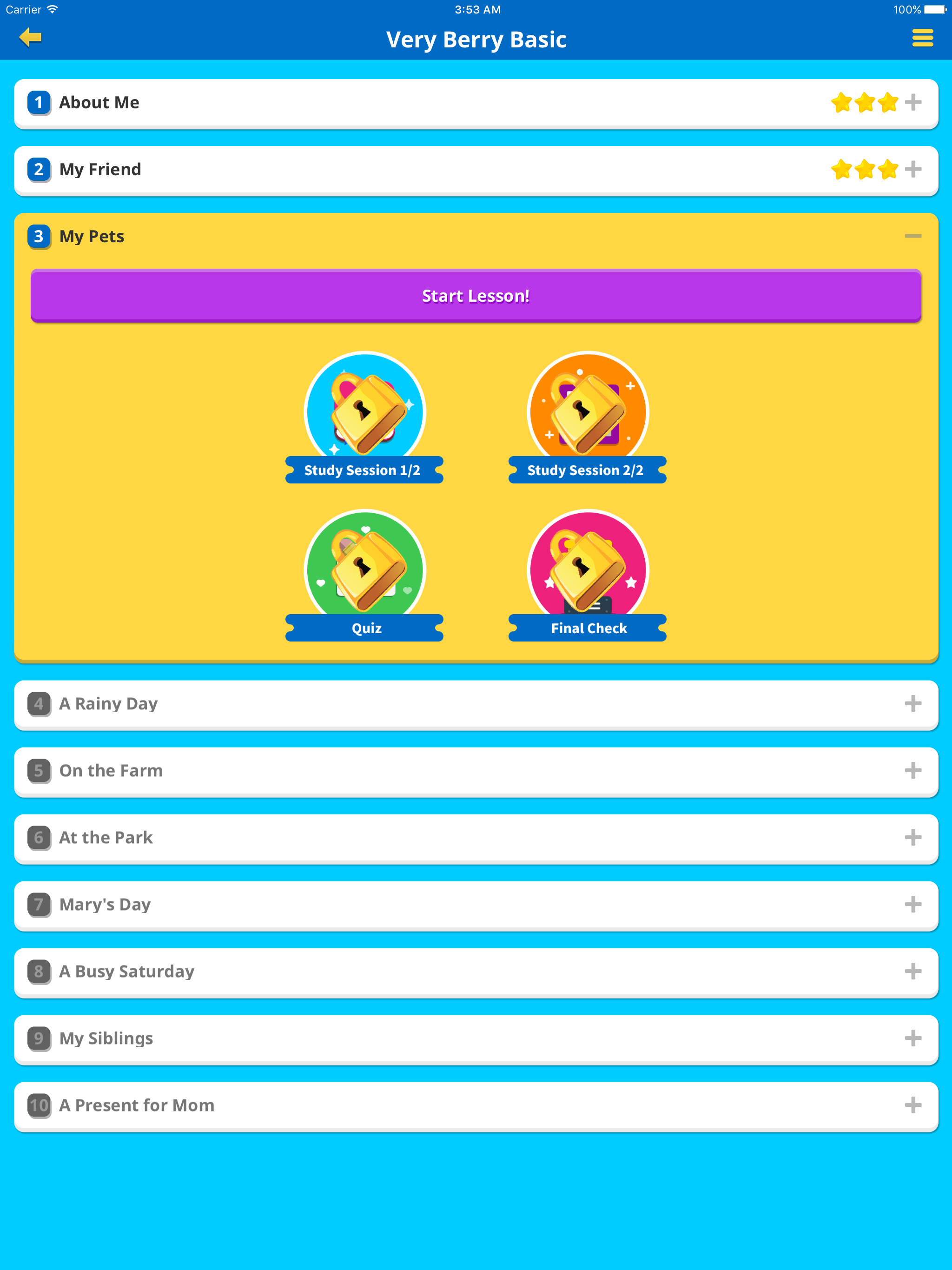 Learn English - Kids screenshot 7