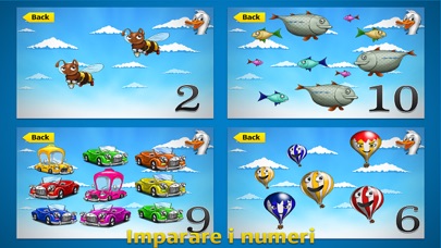 giochi per imparare a contare iPhone screenshot