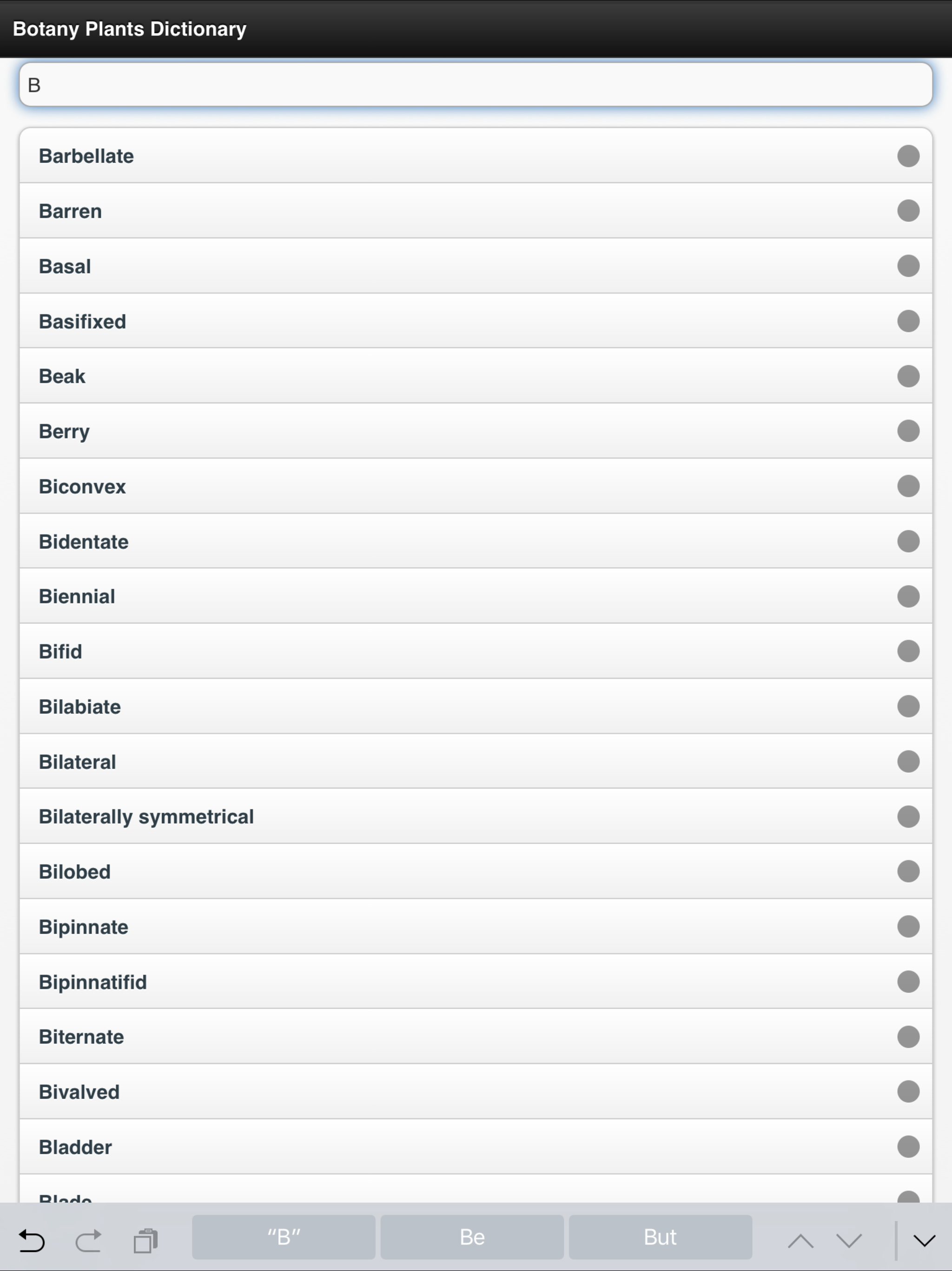 Botany Dictionary Offline Free screenshot 7