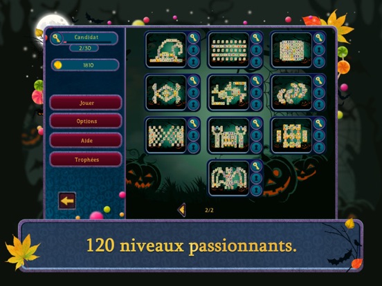 Screenshot #6 pour Halloween Night 2 Mahjong Free