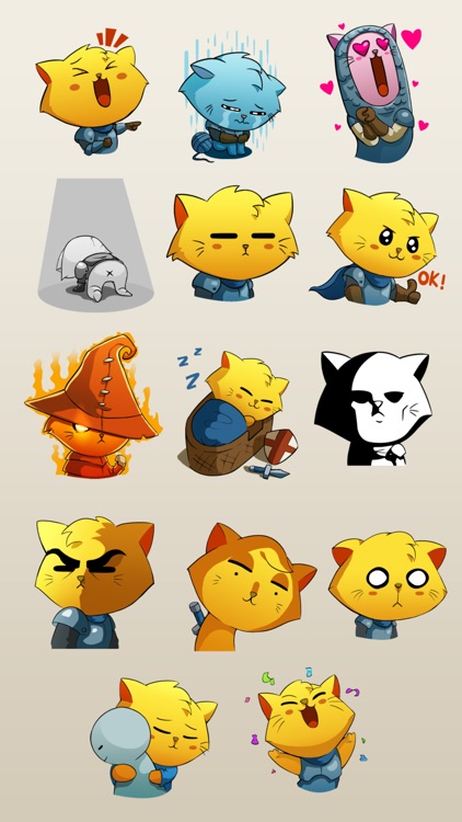 Cat Quest Stickers